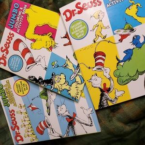 Dr. Suess Coloring and Activity‎ Book Set